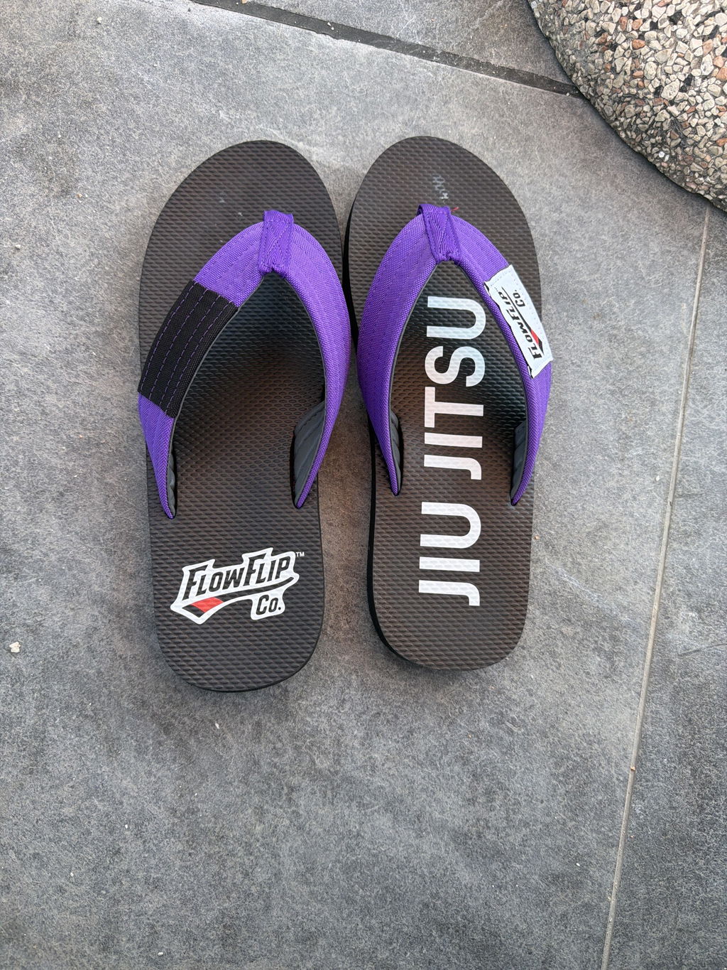 Purple Belt BJJ Flip Flops