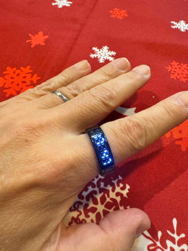 Customer photo: Handy for checking the time