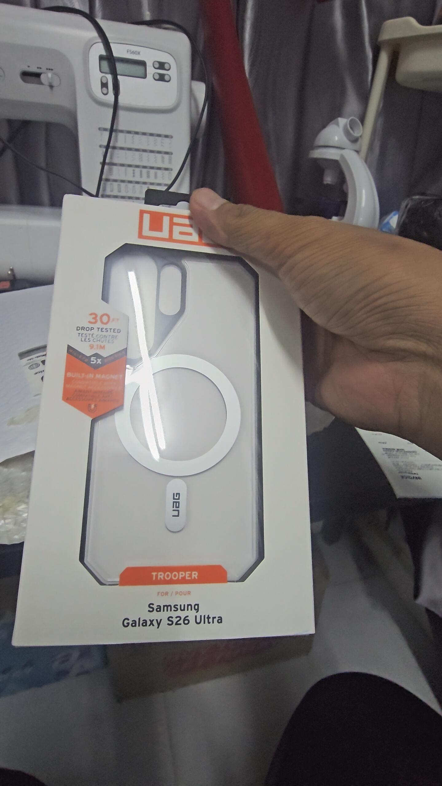 UAG Trooper Magnetic Case for Samsung Galaxy S26 Ultra - 30 Feet Drop Protection