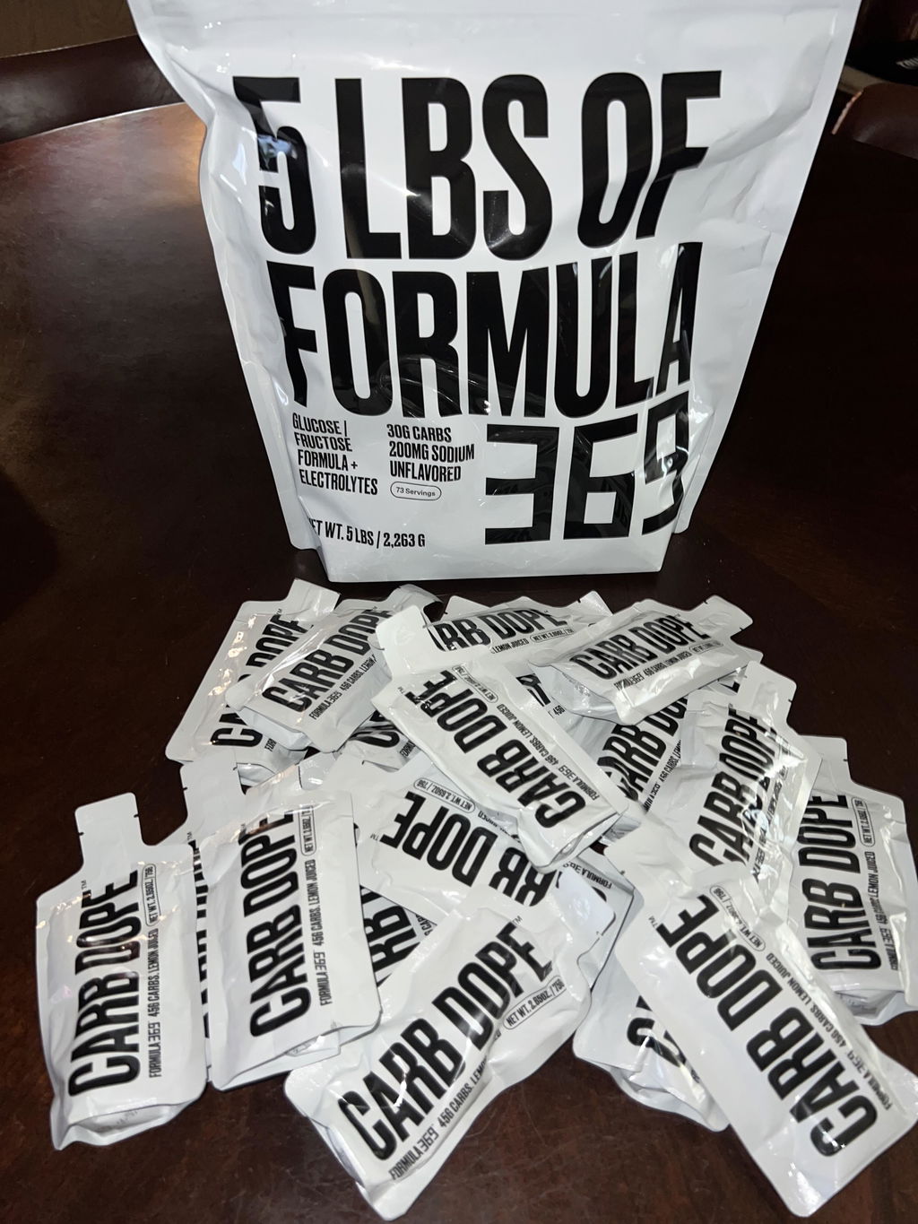 Formula 369 - 5 pound bag with 73 servings, High carb drink for