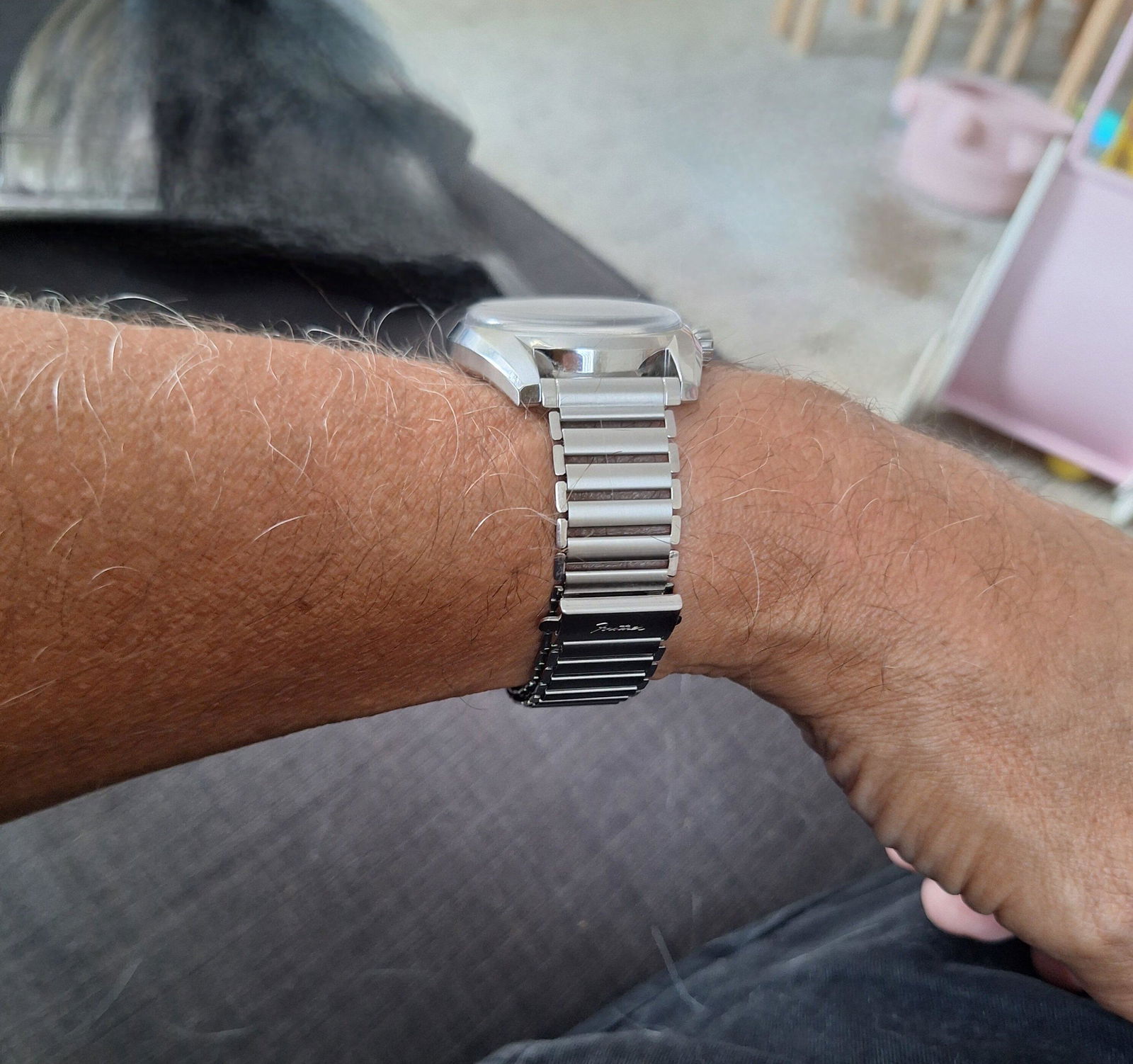 The Forstner Klip | Vintage Ladder-Style Stainless Steel Bracelet