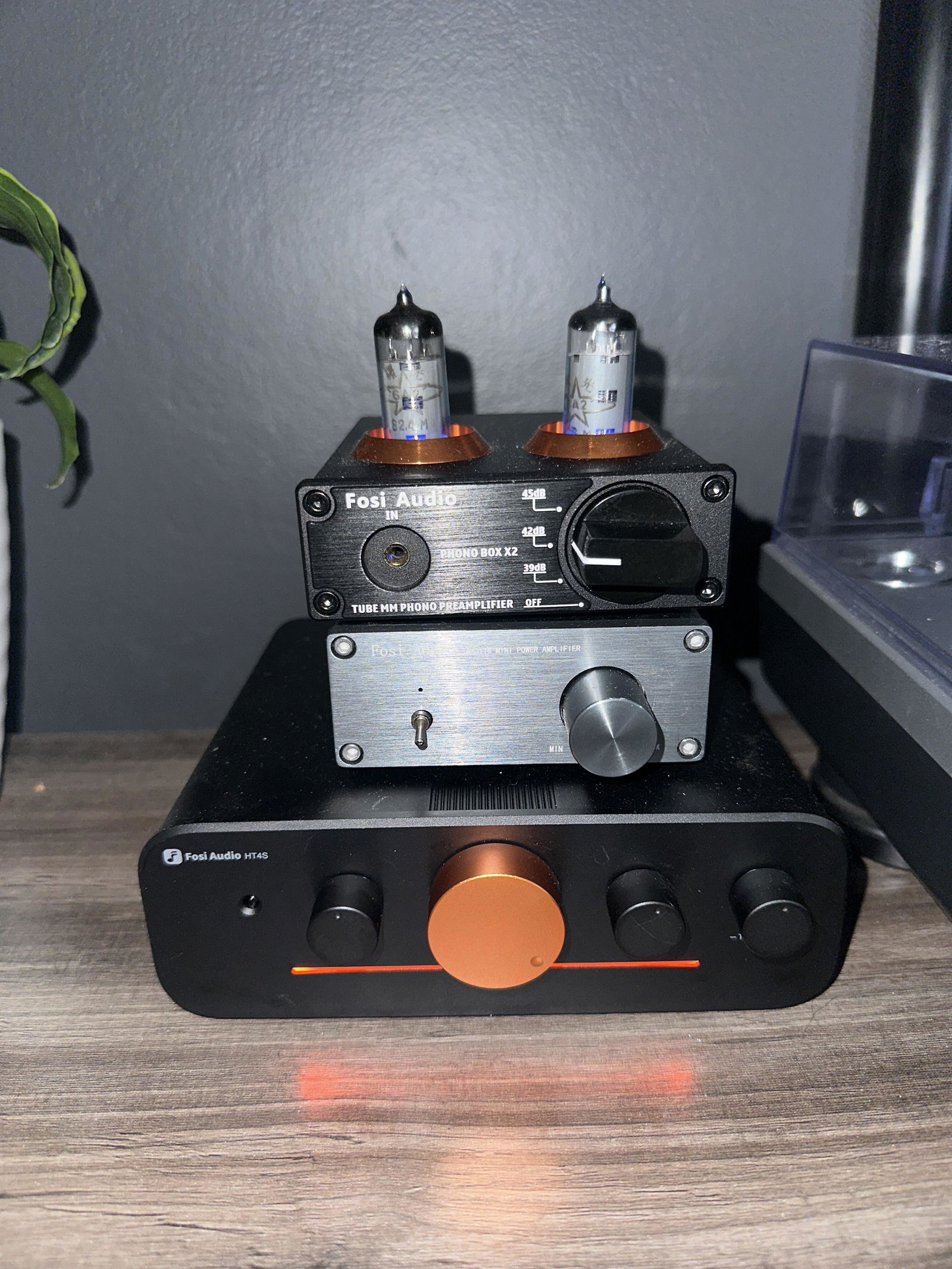 Fosi Audio HT4S Bluetooth Amplifier for Outdoor Speakers, 4