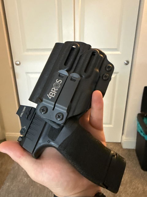 Springfield Hellcat Pro with 1913 TLR-7 Sub IWB Holster
