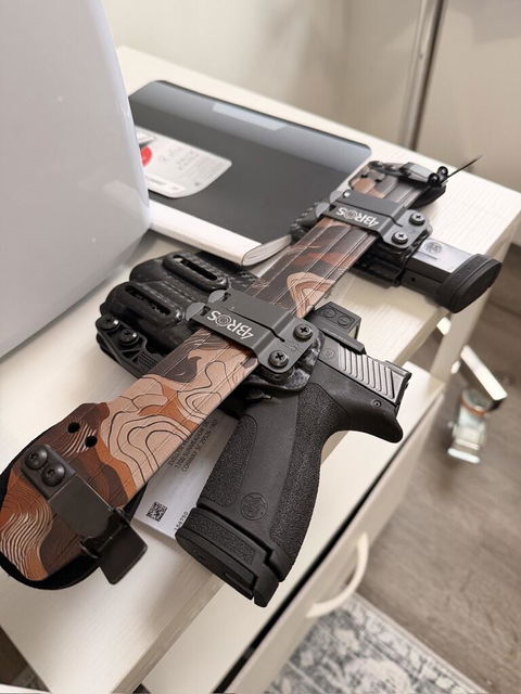 Smith & Wesson M&P Shield X & TLR-7 Sub IWB Holster with Magazine Carrier Combo
