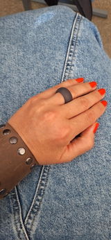 "Tariro" porcelain ring