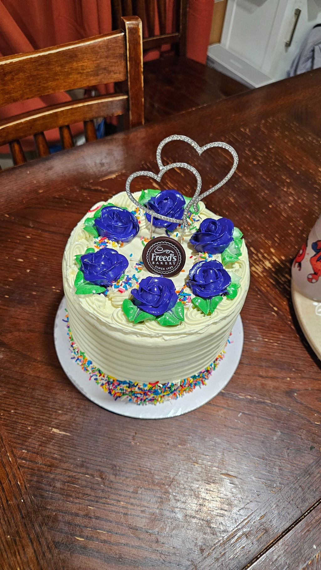 Confetti Sprinkle Dessert Cake