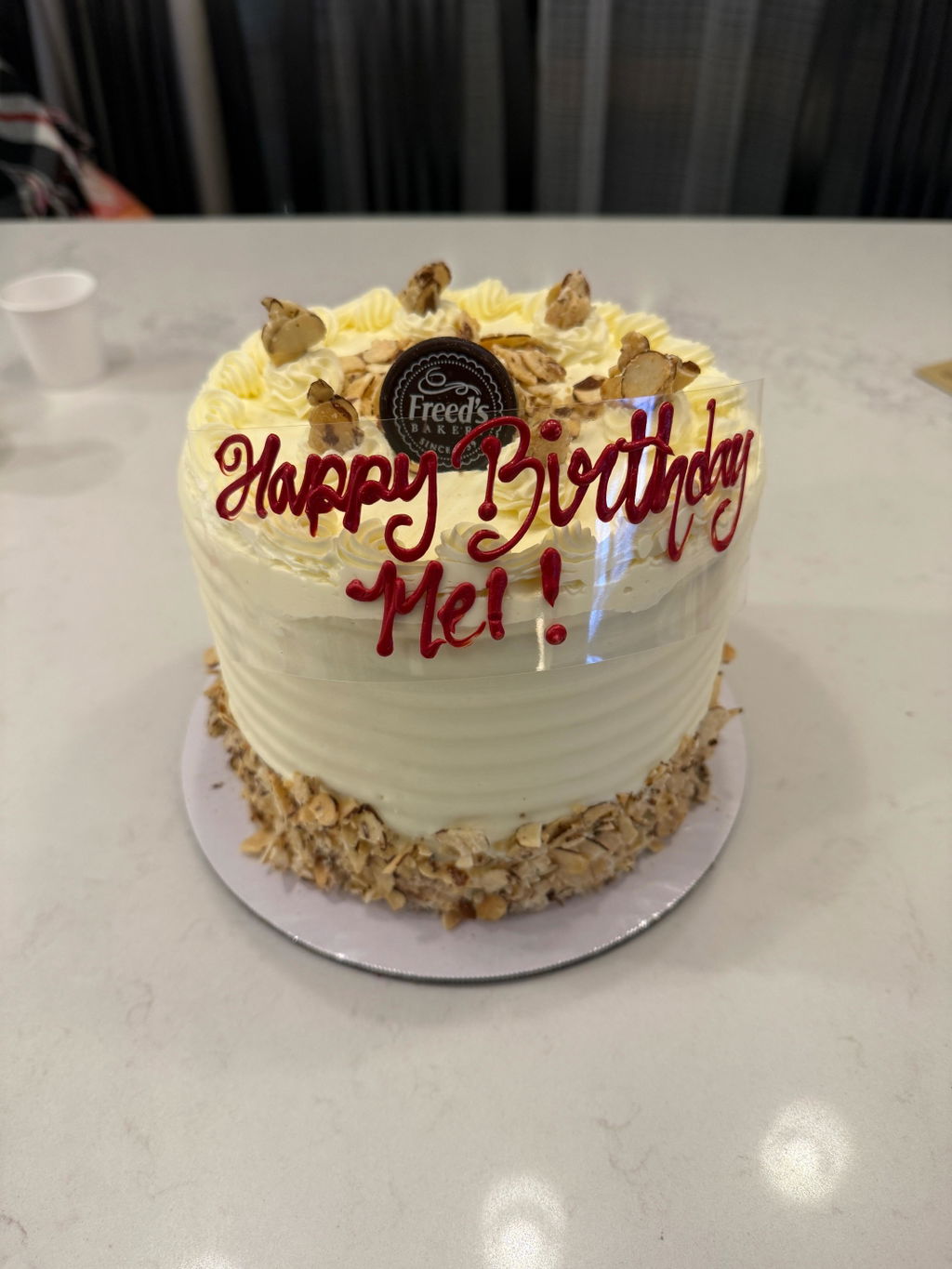 Almond & Amaretto Dessert Cake