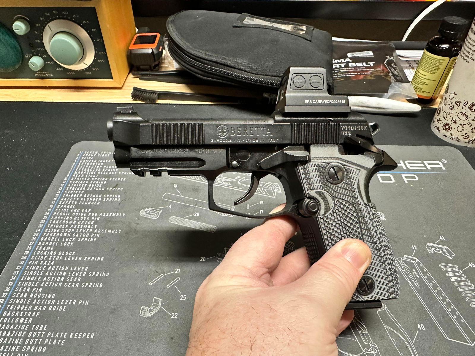 Beretta 80X Cheetah Optics Plate - 