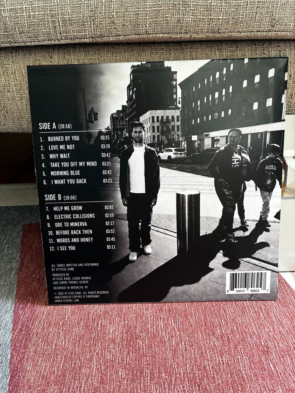 12" Custom Vinyl Record - Upload Your Tracks