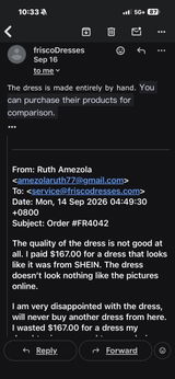 R. A review photo