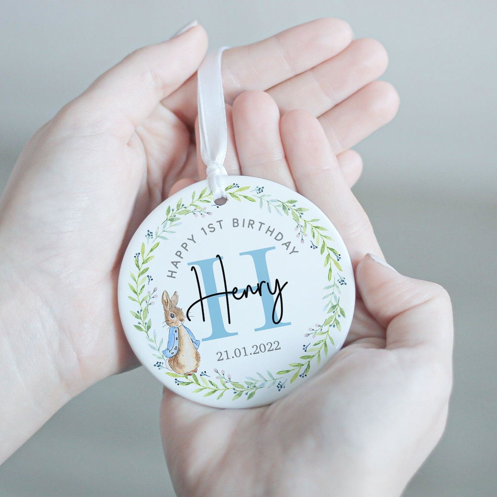 Personalised Baby's Birthday Gift - Keepsake Ornament