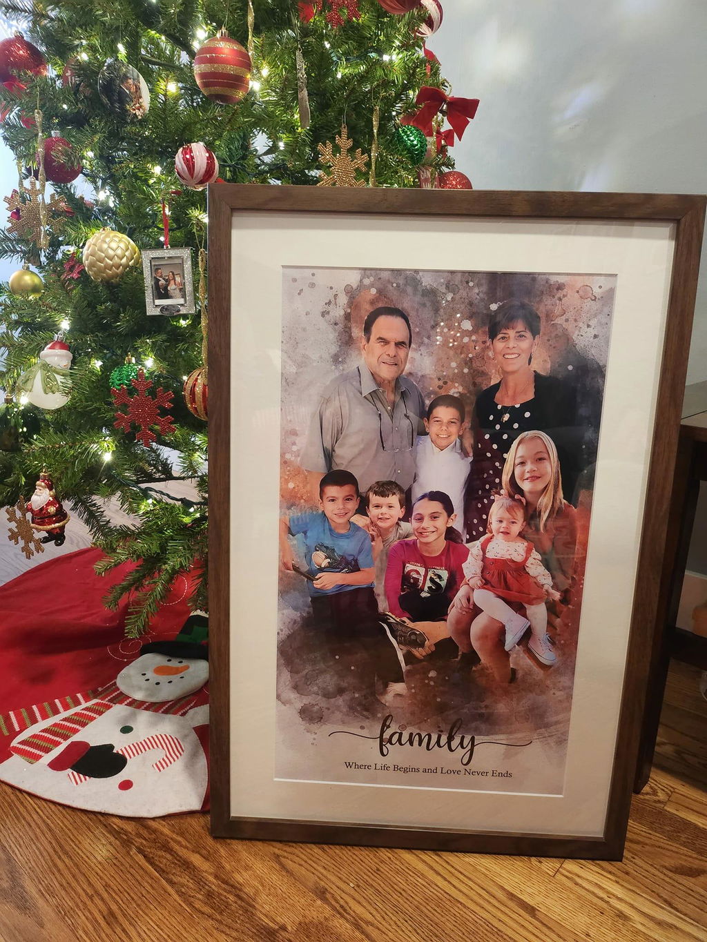 🌈 Family Photo with Deceased | Add People to Photo | Add Loved one in a Picture |Custom Family Portrait💙.