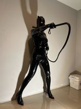 Latex Spandex - Faux Leather Zentai Suit