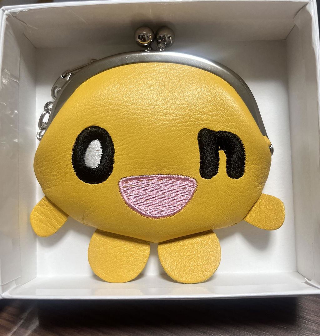 9月上旬頃入荷【公式WEB・一部店舗限定品】Dakota×onちゃん 本革がま口