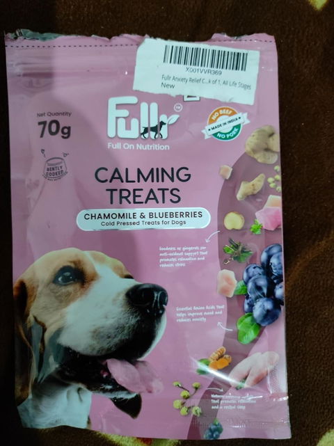 Fullr Calming, Soft & Chewy Sticks for Dog