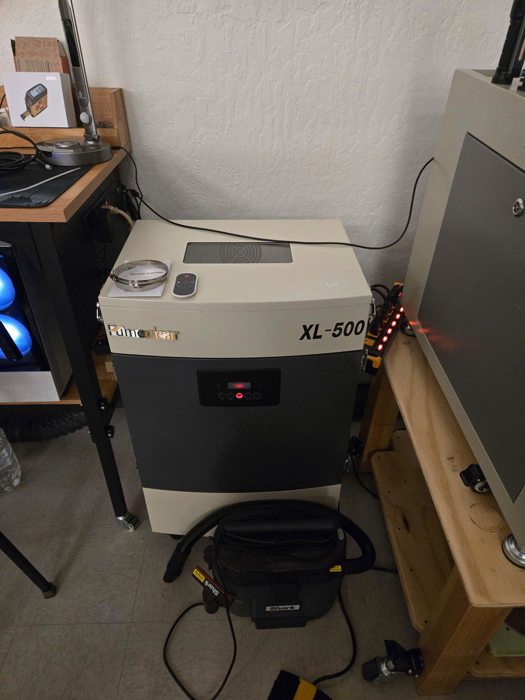Fumeclear® XL-500 Industrial Fume Extractor for Laser
