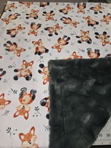 Forest Hide - Shannon Fabrics Cuddle Minky