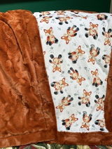 Rust Foxxy - Shannon Fabrics Cuddle Minky