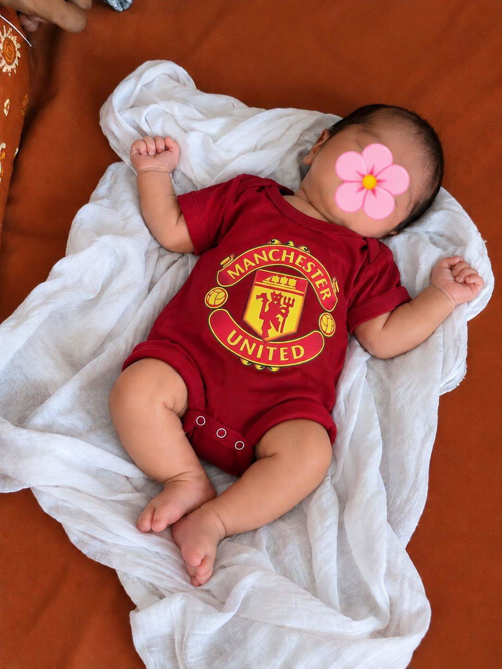 Manchester United Rompers for Baby Girl- FunkyTeesClub