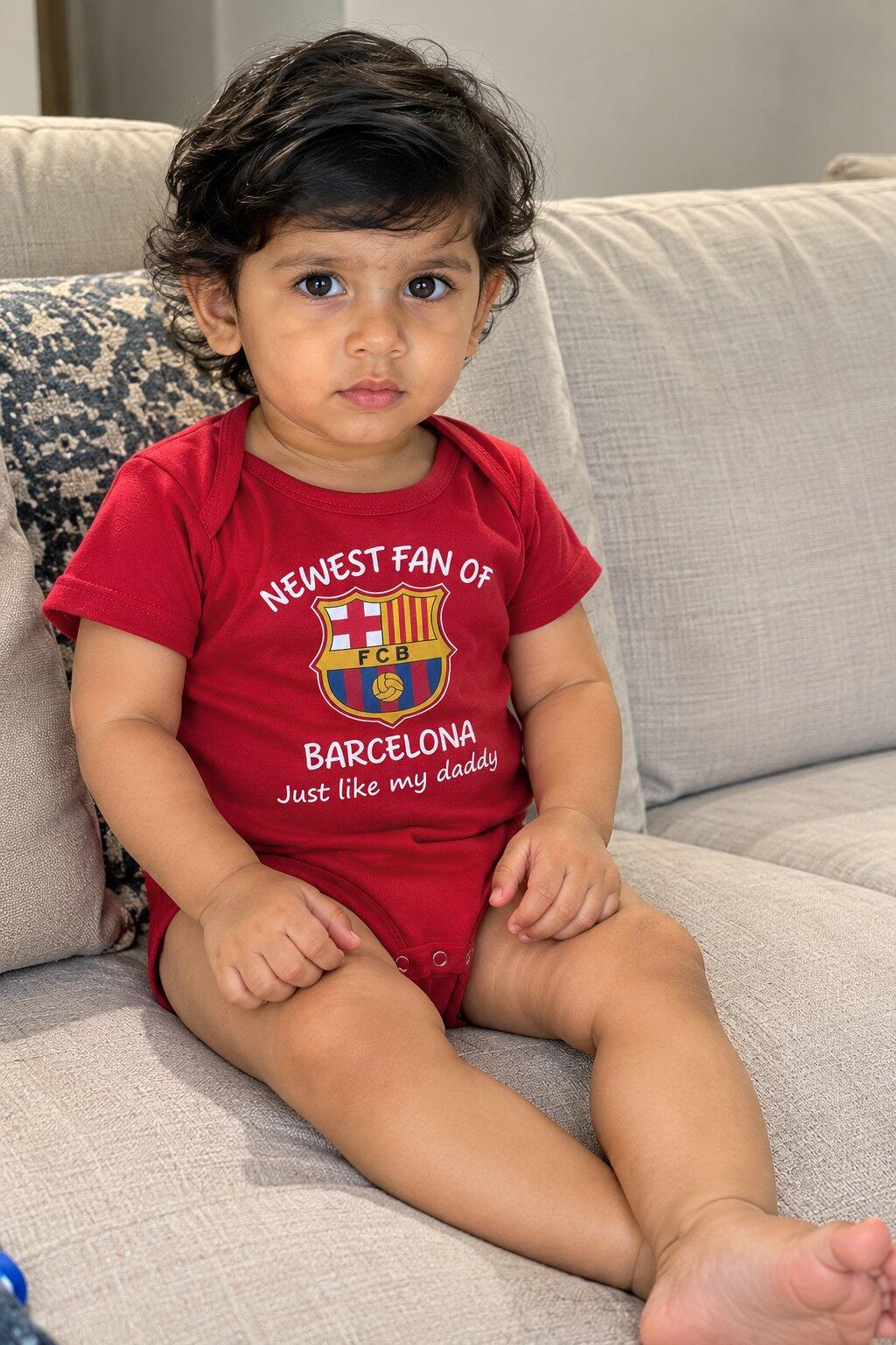 Custom Printed Baby Romper | Personalized Kids Romper with Name, Text or Photo | FunkyTeesClub