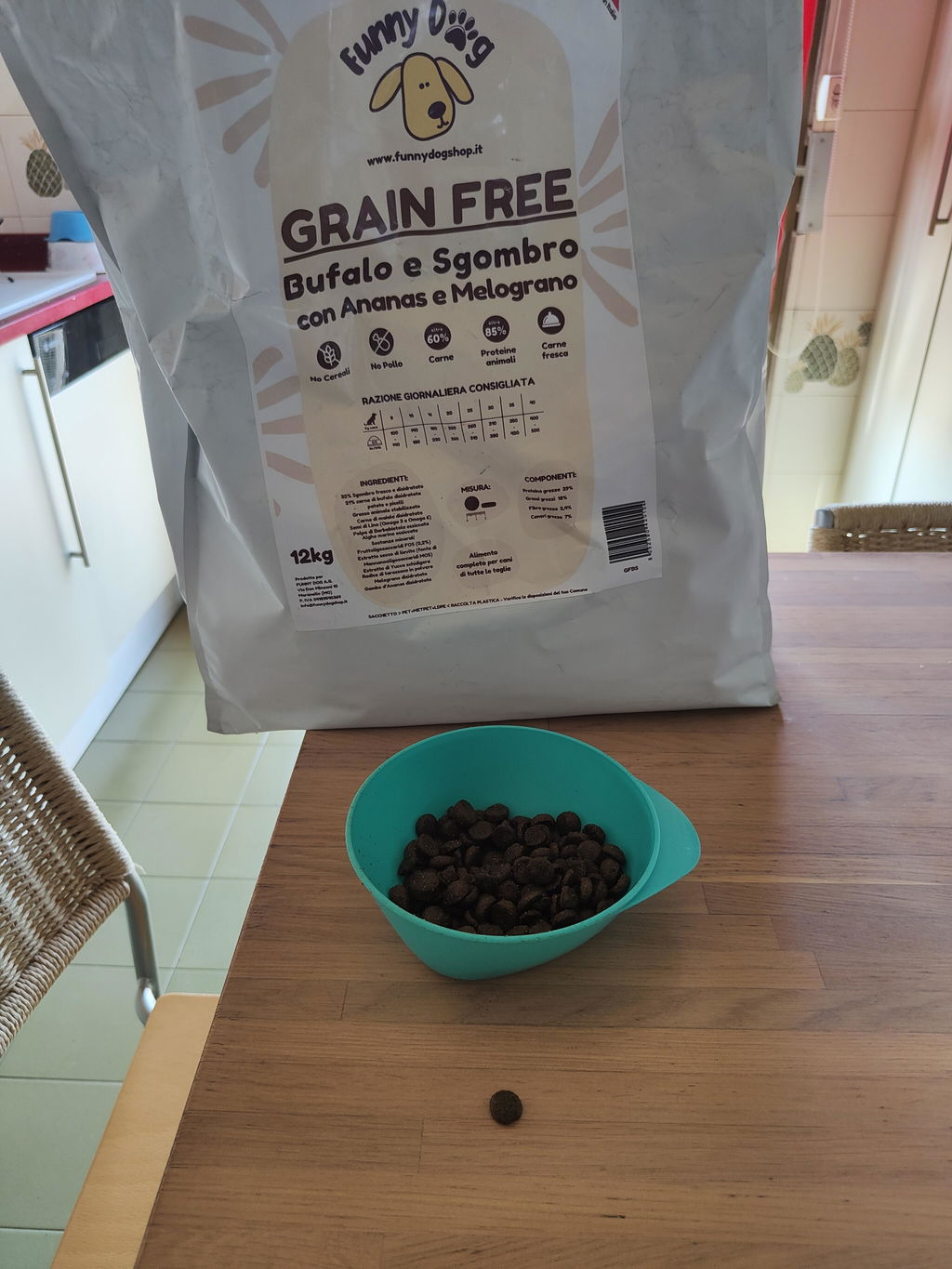 Crocchette Grain Free con Bufalo e Sgombro