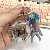 Rocky the Eridian Acrylic Charm | Ryland Grace 3D Figurine | Project Hail Mary Keychain | Sci-Fi Book Lover Gift | Amaze Fan Merch
