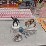 Rocky the Eridian Acrylic Charm | Ryland Grace 3D Figurine | Project Hail Mary Keychain | Sci-Fi Book Lover Gift | Amaze Fan Merch