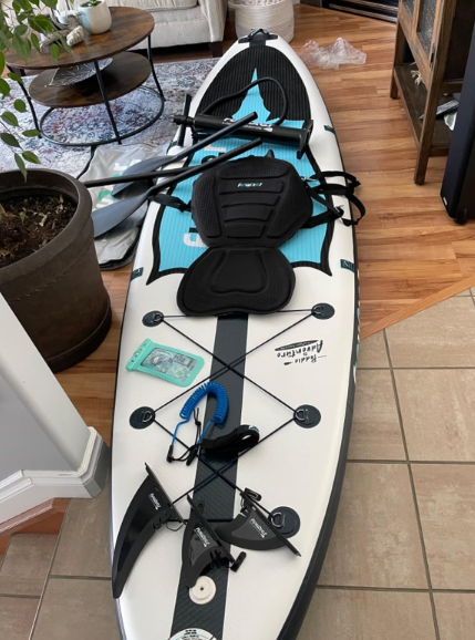 Devil Rays 11' Blow Up Paddle Board