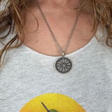 Medieval Gothic Cathedral Window Necklace