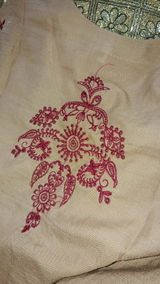 Romaisa embroided 3 piece review photo