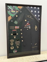 24 x 36 Military Uniform Shadow Box