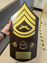 Wooden Rank Chevron