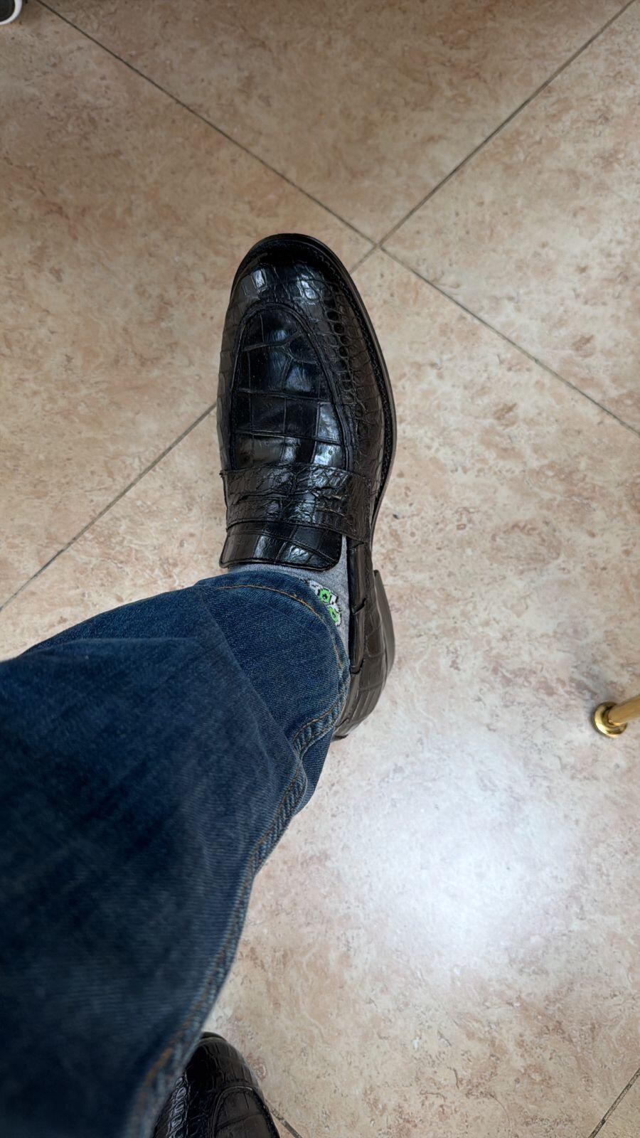 BLACK CROCO MASSIMO
