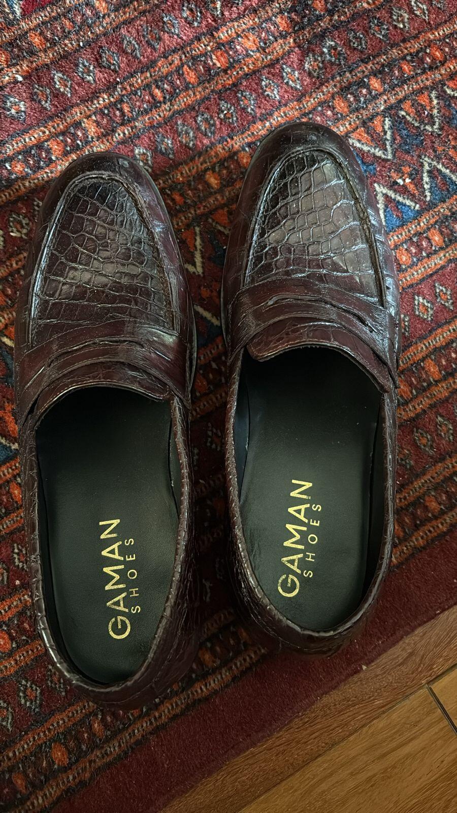 BROWN CROCO MASSIMO