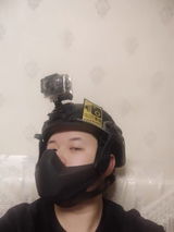 Man review photo