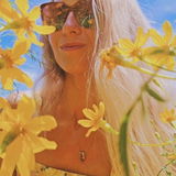 Citrine Party - Pickleball Paddle Necklace