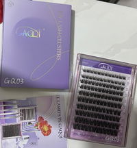 GAQQI Lash Clusters 120PCS (GQ03, C Curl, 12mm)