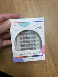 GAQQI No Band Self Adhesive Eyelashes Clusters 10-16mm (Lace)