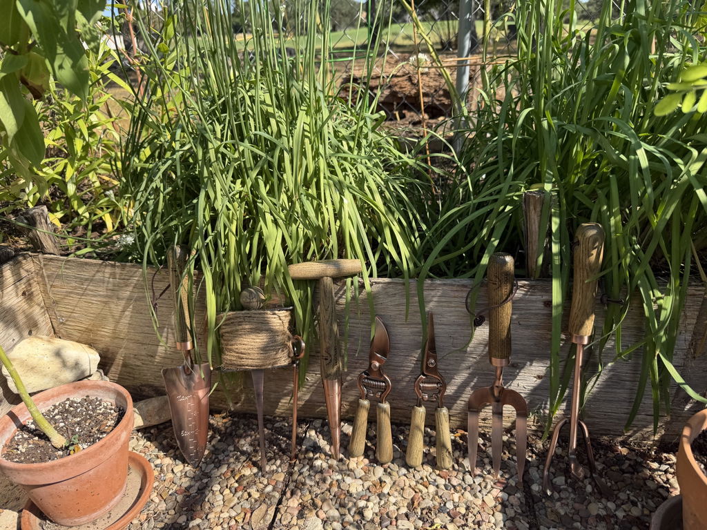Gardenary Copper Plated Garden Tool Set