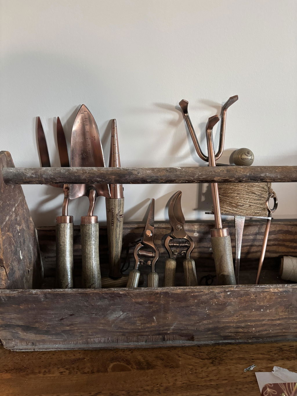 Gardenary Copper Plated Garden Tool Set