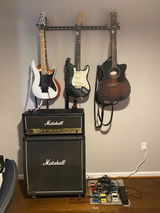 Guitar Wall Hooks - wall mounted guitar racks