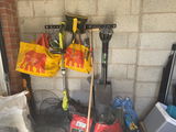Garden Tool Hooks Rack - heavy duty storage for 30+ garden tools