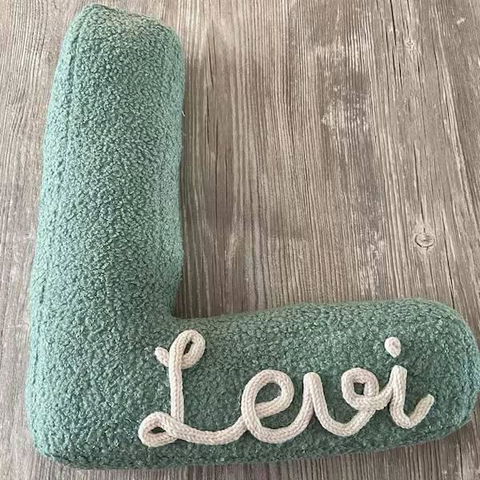 Personalized Letter Plush Pillow - Nursery Decor, Home Decor Gift, Housewarming Gift HO82 903848