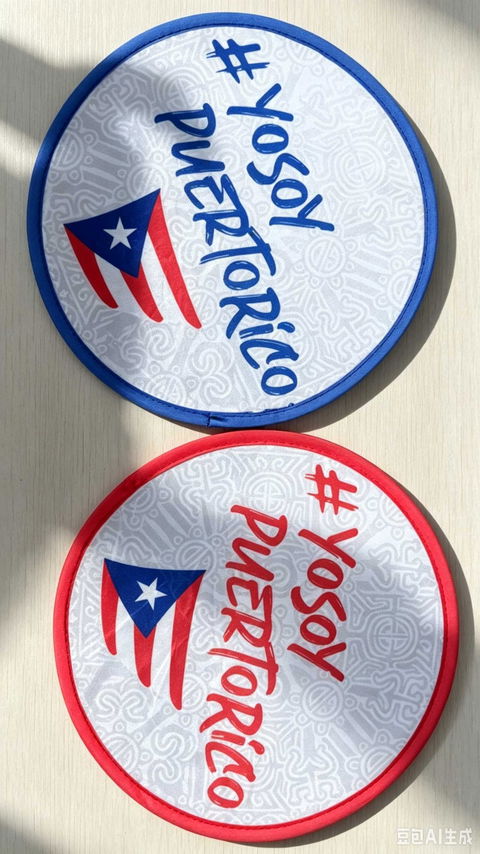 Custom Round Nylon Foldable Flying Hand Fan Brand Pop-Up Disc Fans