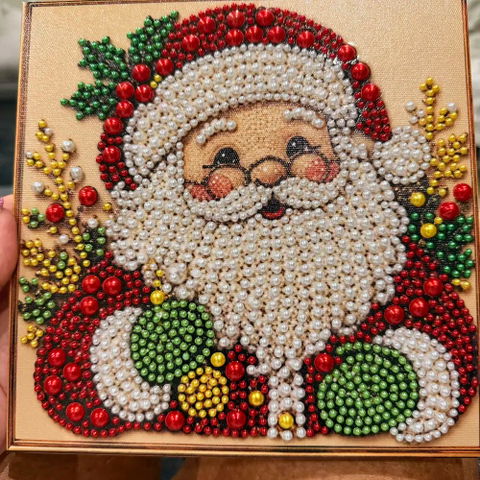 Sophia L. Christmas pearl painting review photo