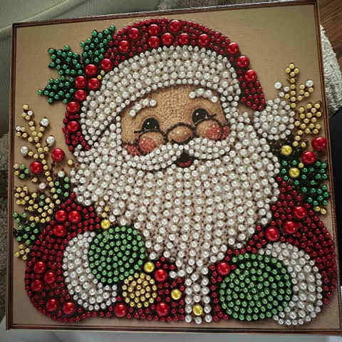 Evelyn W. Christmas pearl painting review photo