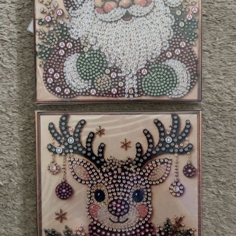 Mia C. Christmas pearl painting review photo