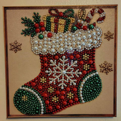 Harper B. Christmas pearl painting review photo