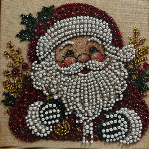 Mason G. Christmas pearl painting review photo