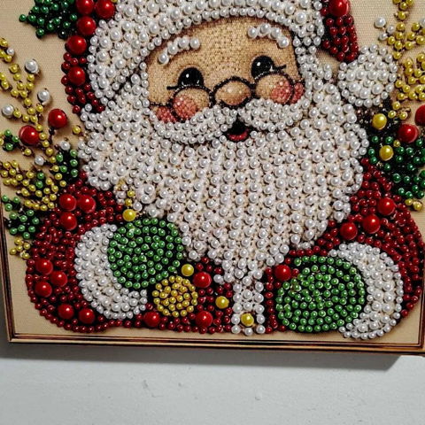 Logan J. Christmas pearl painting review photo